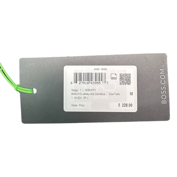 Hugo Boss - COTTON-BLEND ZIP-UP HOODIE WITH HD LOGO PRINT - Size M - Picture 5 of 5